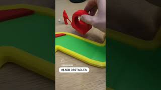 Part 2 of modular 3D printed desktop Mini Golf