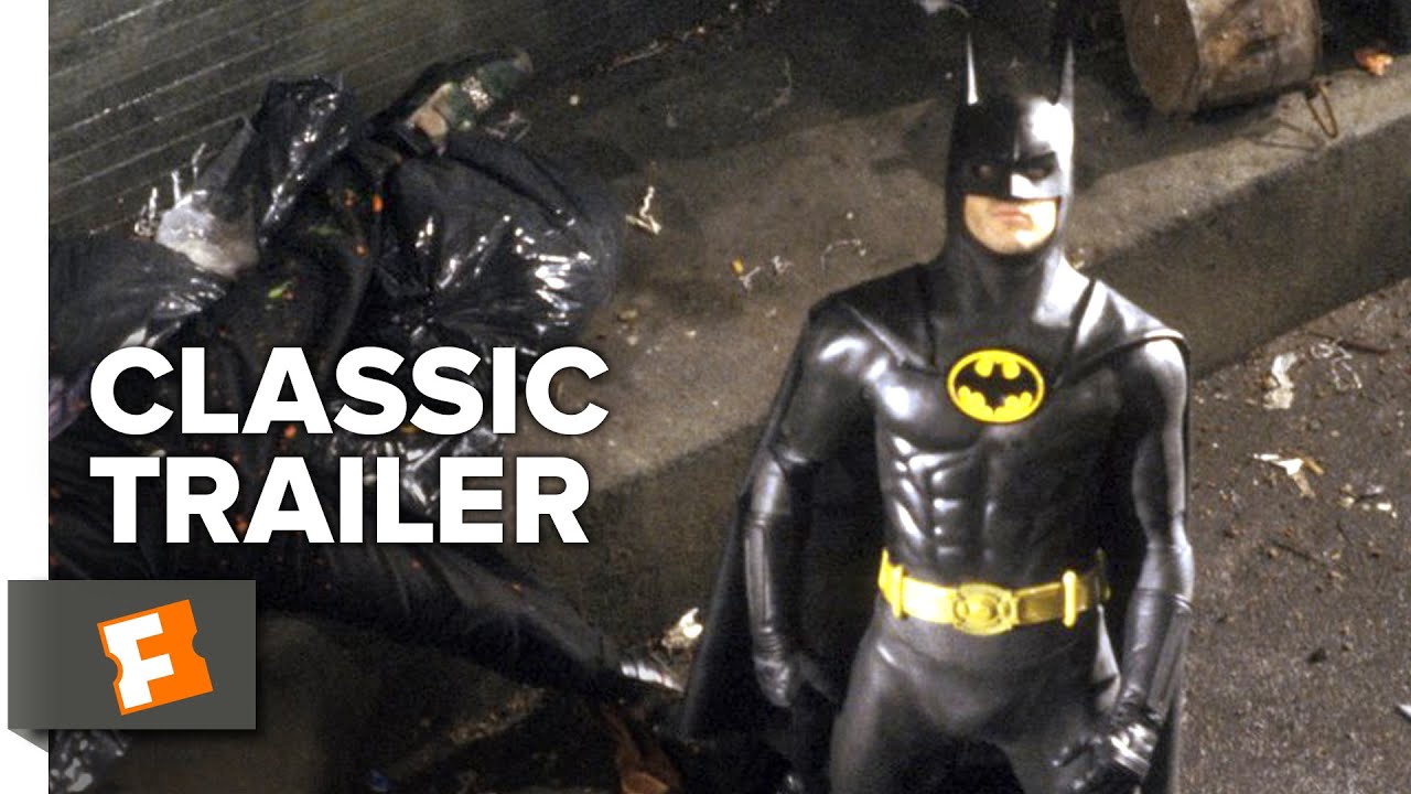 Batman (1989) Official Trailer #1 - Tim Burton Superhero Movie thumnail