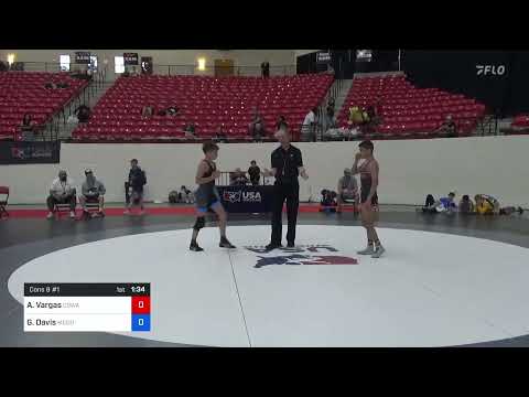 48 Kg Cons 8 #1 - Alejandro Vargas, Cowa Vs Grayson Davis, McDonald Wrestling Academy Fb81