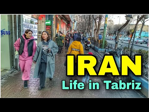 IRAN🇮🇷Life in TABRIZ:The cleanest city in Iran