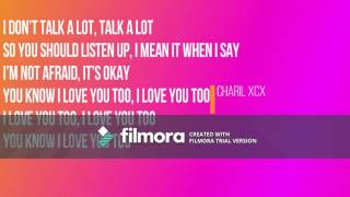 Charli xcx ily2 #lyrics video by Aphrodite Venus