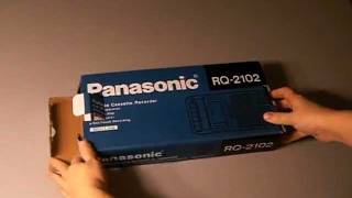 Video thumbnail for Retro Unbox: Panasonic RQ-2102 Portable Cassette Recorder by ThunkStream