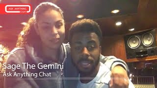 Sage The Gemini Jordin Sparks MRL Ask Anything Chat w/ Romeo ‌‌(Full Version)
