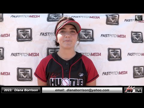 2023 Diana Borrison 4.1 GPA 2nd Base & 3rd Base Softball Skills Video with Game Footage Lady Hustle