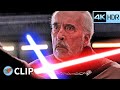 Obi Wan Anakin Vs Count Dooku Star Wars Revenge Of The Sith 2005 4K HDR Movie Clip