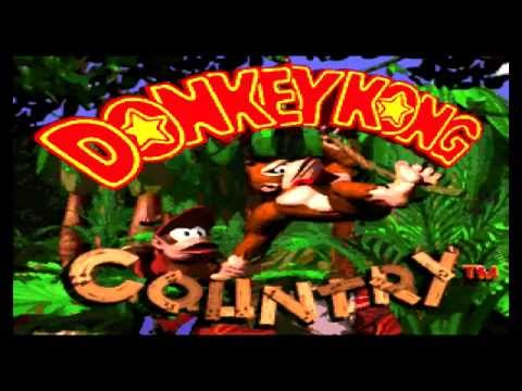 Donkey Kong Country (SNES) gameplay on a Retron 5 in 720p HD