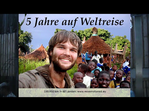5 Jahre auf Weltreise Motorrad Reisevortrag auf dem AfricaTwin Treffen 88 Länder 100.000 km