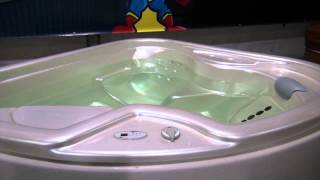 Hotspring Solana Triangle Spa Pre-Owned 115 V Plug N Play The Spa Guy 