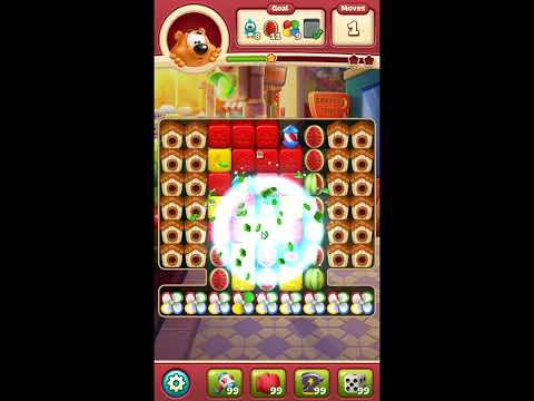 Toon Blast Level 8165 - NO BOOSTERS 🐻🐺🐱 | SKILLGAMING ✔️