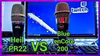 Video thumbnail for Heil PR22 vs Blue enCore 200: What is the best entry level streaming mic?! by TRUgaming