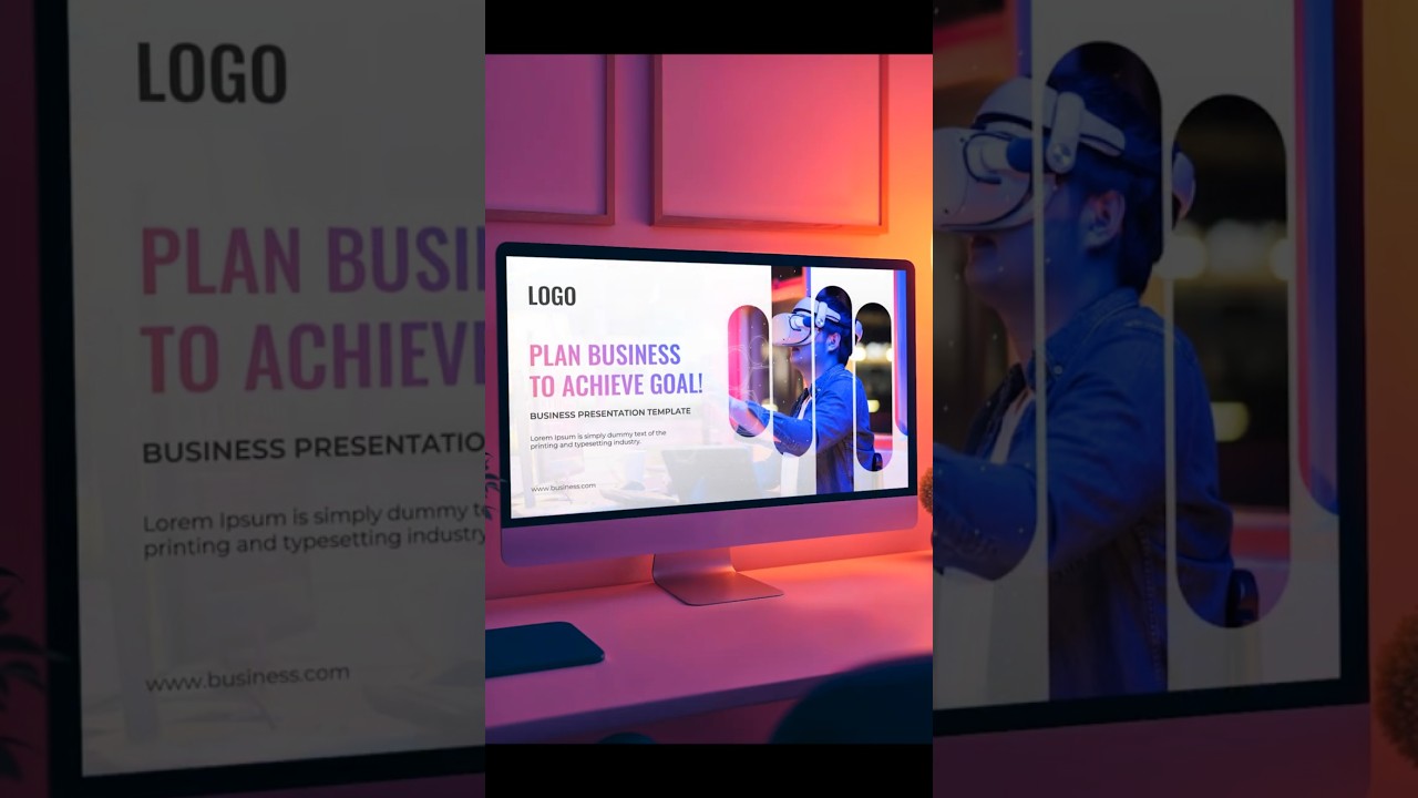 🔥 PowerPoint Cover Slide Animation – Easy & Stunning! 🔥 #powerpoint #presentation #tutorial #shots