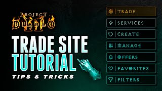 How to Use the Project Diablo 2 Trade Site