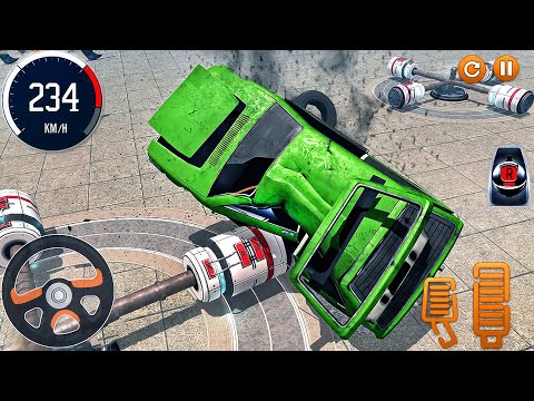 Car Crash Beam Racing Simulator - Real Extreme Derby Car Driving 3D - Android GamePlay #4