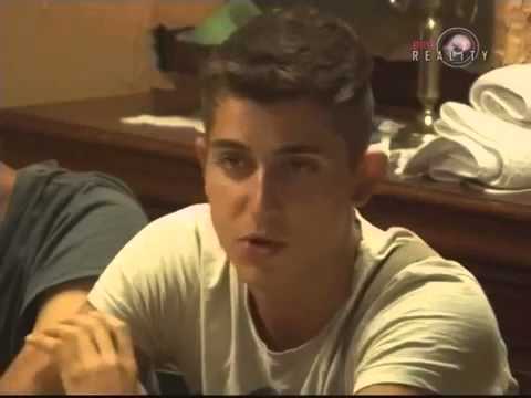 Filip Panajotovic i  Aki - Klempavi idiote - Farma 4 - (TV Pink 2013)