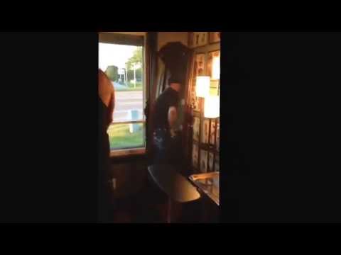 Scott Marshall showing Billy Raike the Ink master ways