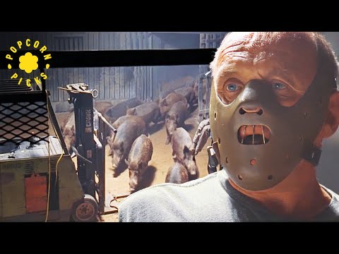 Mason Verger Feeds Hannibal To The Pigs | Hannibal