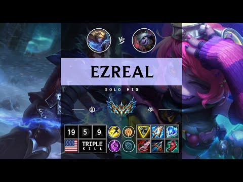 Ezreal Mid vs Tristana - NA Challenger Patch 14.12