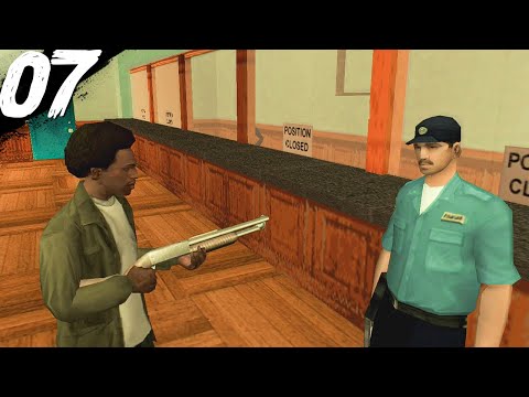 BANK ROBBERY - Grand Theft Auto San Andreas - Part 7