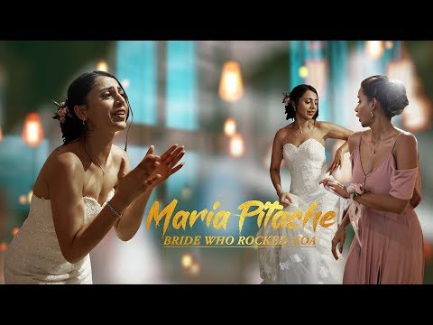 Maria Pitache | Bride Who rocked GOA Wedding