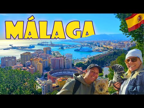 VANLIFE - First stop on this MOTORHOME tour - MALAGA CITY was not what we expected!