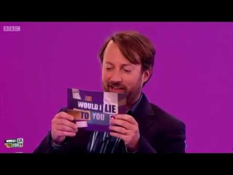 David Mitchell's cagoule and the cave stalactite - Would I Lie to You?
