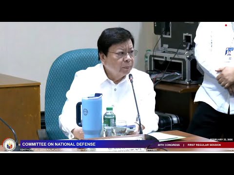 Plenary Session on National Defense Commission on Appointments (February 25, 2026)