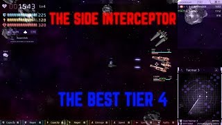 The Side Interceptor, the Best Tier Four - Starblast.io