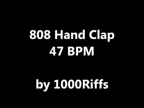 808 Hand Clap : 47 BPM - Beats Per Minute