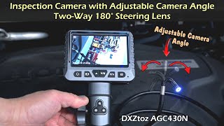 Waterproof Inspection Camera With Adjustable Camera Angle | DXZtoz AGC430N