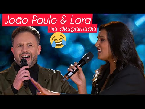 😂 DESGARRADA 😂 JOÃO PAULO RODRIGUES & LARA LOPES | Tema "Domingo há Desgarrada"