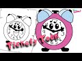 Blue S Clues How To Draw Tickety Tock Drawing Tutorial
