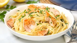 Creamy Salmon Pasta | 20 Minute Dinner Recipe