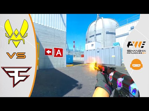 PLAYOFFS! Vitality vs FaZe - HIGHLIGHTS - PWE CS2 SHANGHAI MAJOR 2024