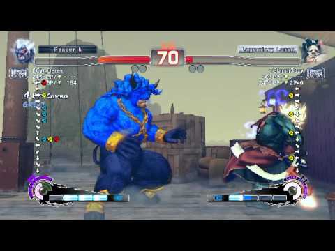 Ultra Street Fighter IV battle: Oni vs Hugo