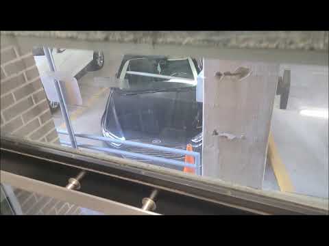 [EL] Scenic 1988 Dover Impulse Hydraulic Elevator at Parking Plaza (High Point, NC)