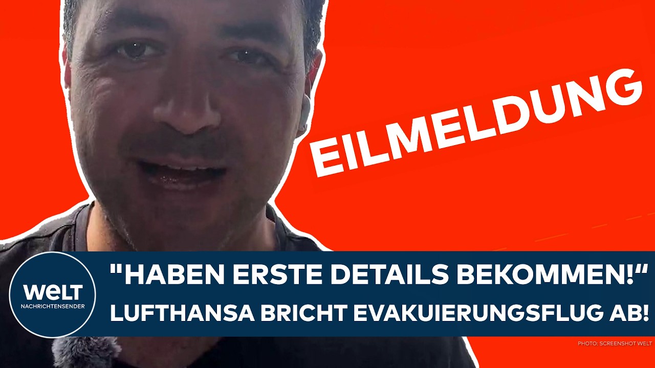KRIEG IN NAHOST: "Das war wohl eine Bombendrohung!" Lufthansa bricht Linienflug nach Riad ab