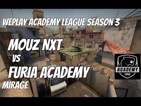MOUZ NXT vs FURIA Academy Highlights /  at WePlay Academy League Season 3