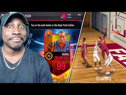 99 OVR JAMAL CRAWFORD & SUMMER LEGEND PACK OPENING! NBA Live Mobile Gameplay Ep. 145