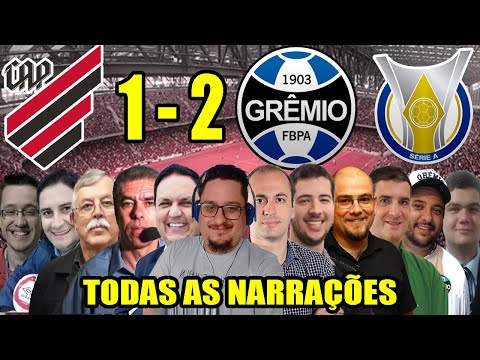 Todas as narrações - Athletico-PR 1 x 2 Grêmio | Campeonato Brasileiro 2020