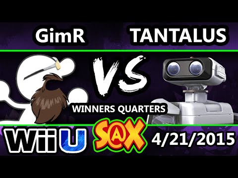 S@X - VGBC | GimR (G&W) Vs. VGBC | Tantalus (ROB) SSB4 Winners Quarters - Smash Wii U - Smash 4