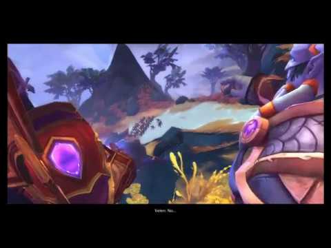 Velen escapes from Argus - WoW Legion 7.3 Cutscene HD