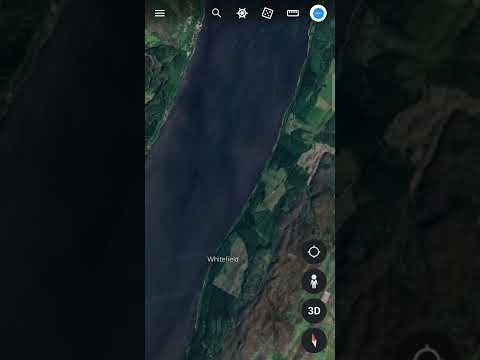 Loch Ness 🦕 Monster is Real 🤯??, Things Found on Google Earth 🌍 #googleearth #trending #shorts