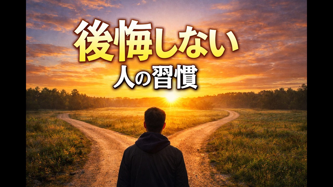 後悔しない人が毎日やっている小さな習慣 #人生 #名言 #自己啓発