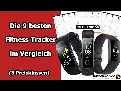 Fitness Tracker kaufen 2019 ⌚ ➡️ Die 9 besten Fitness Armbänder im Vergleich [3 Preisklassen]
