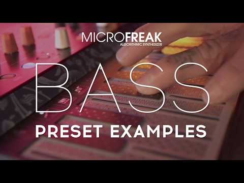 MicroFreak | Preset Examples - BASS (261e)
