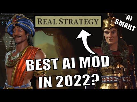 Civ 6 | Is “Real Strategy” The Best AI Improvement Mod in 2022? #1 - (Deity India Civilization VI)
