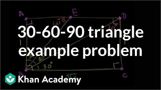 30-60-90 Triangle Example Problem