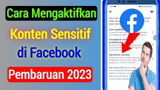 Download lagu Cara Mengaktifkan Konten Sensitif di Facebook |  Pembaruan 2023 mp3