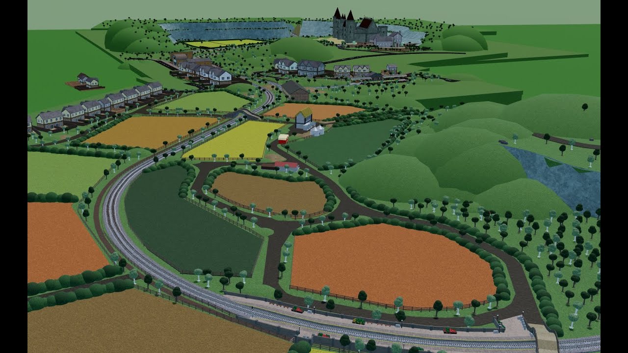 Map Tour + Train Driving! Ro-Scale Sandbox!!!