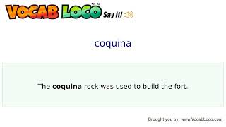 Video thumbnail for coquina